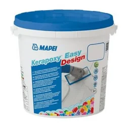 KERAPOXY EASY DESIGN - Coloris : 113 gris ciment - Pot de 3 kg^Mapei