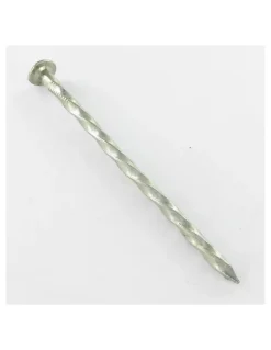 Kg de pointes Torsadées Acier zingué 5X140 - 10 pièces^Vis Express Online