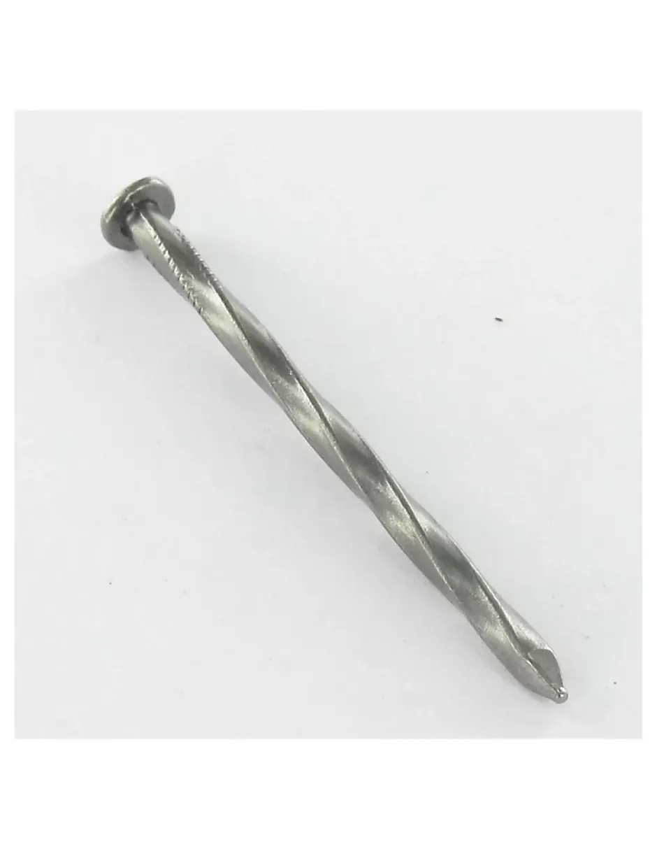 Kg de pointes Torsadées Acier brut 3.90X90 - 5 pièces-Vis Express Hot