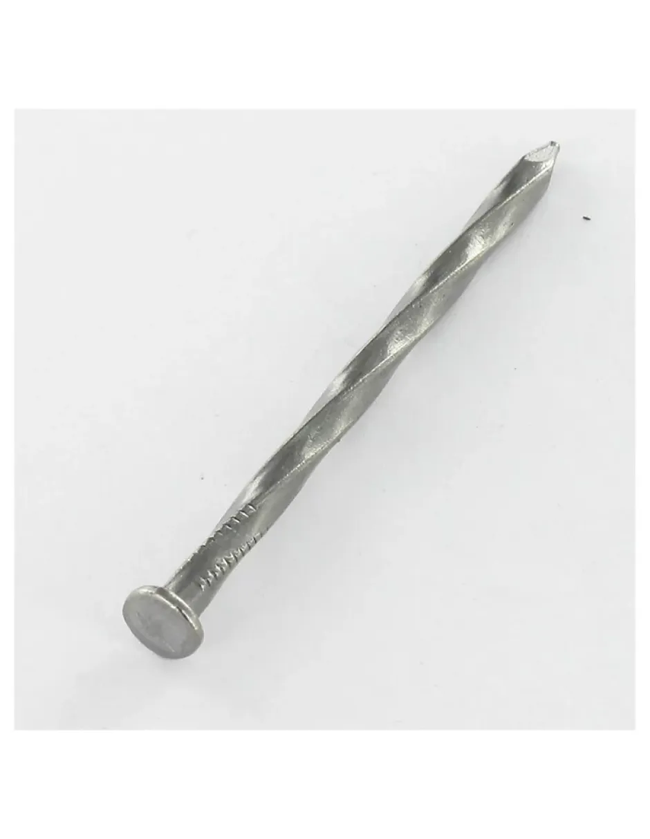 Kg de pointes Torsadées Acier brut 3.90X90 - 5 pièces-Vis Express Hot