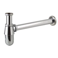 Kibath Siphon rond BOT, finition chrome poli, en laiton^ Clearance