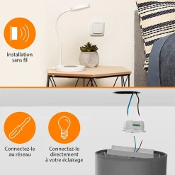 Kit 3 interrupteurs sans fil pour chambre^Smartwares Discount