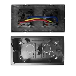 Kit 2 prises 2 pôle+terre Kalya gris Soft-Colours Discount