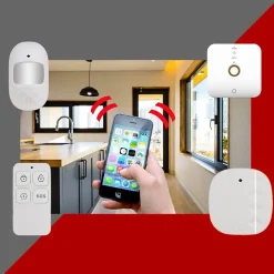 Kit alarme gsm et wifi home-Lifebox Hot