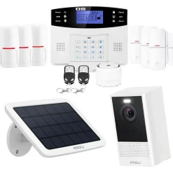 Kit alarme sans fil pour appartement avec levée de doute autonome evolution kit connecté 3-Lifebox Sale