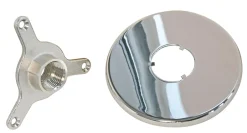 Kit applique murale avec rosace de finition pour robinet de puisage femelle/femelle 1/2 laiton chromé-Somatherm for you