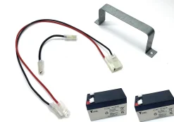 KIT- Automatisme de portail a battants - moteur 24V - AVEC batt. secours - systeme a verins - 250Kg - MYASTER 24 by - 1502^Proteco Online