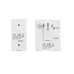 Kit carillon et sonnette sans fil 32 mélodies alimentation par piles Essentiel - Blanc-Legrand Sale