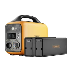 Kit Chantier Leger - 648 Wh + 100 W Solaire - Energie Portable pour Petit Outillage^Runhood Hot