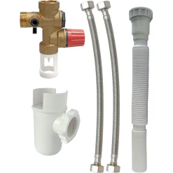 Kit complet groupe de sécurité inox pour eau agressive^Somatherm for you Outlet