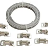 Kit de de serrage inox , bande de 3 m + 8 têtes^Somatherm for you Best