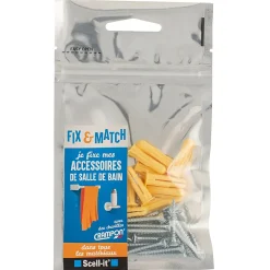 Kit de fixation accessoires de salle de bain "Je fixe"-Scell-It Sale