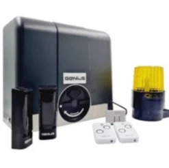 Kit de motorisation sur batterie 24V pour portail coulissant Blizzard-Genius by FAAC