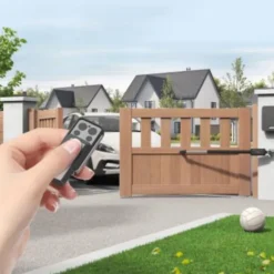 Kit de motorisation télescopique à vérins pour portail à battants Styrka 310 noir^Avidsen Best