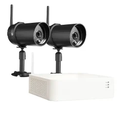 Kit de vidéosurveillance DVR 2 caméras sans fil - IP66 --Chacon Clearance