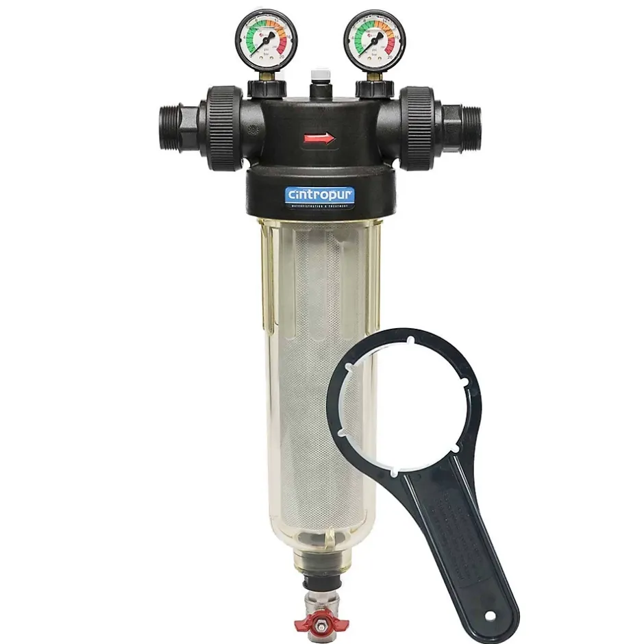 Kit Filtre à Tamis Cintropur Nw340 1"1/4 + Fixation Murale + 5 Tamis Filtrants 25microns^Toodo Discount