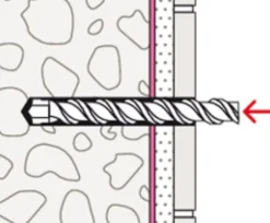 Kit fixation chauffe-eau sur brique creuse BOH 135 Fisher-Fischer Hot