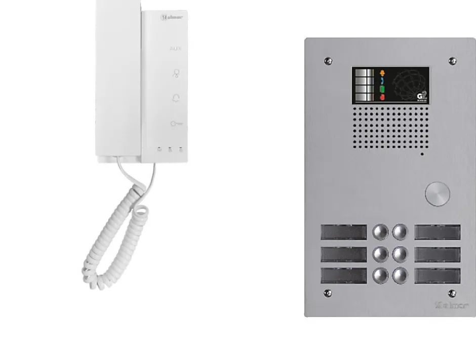 Kit interphone avec 6 combinés Collectif^Golmar Best