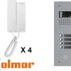Kit interphone avec 4 combinés Collectif^Golmar Outlet