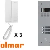 Kit interphone avec 3 combinés Collectif^Golmar Clearance