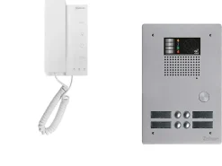 Kit interphone avec 4 combinés Collectif^Golmar Hot