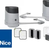 Kit motorisation à bras articulés pour portail battant Nice Hopp-Nice Automatisme Best