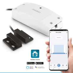 Kit Motorisation à vérins pour portail à battants - Teha 410 et sa batterie de secours^Avidsen Sale