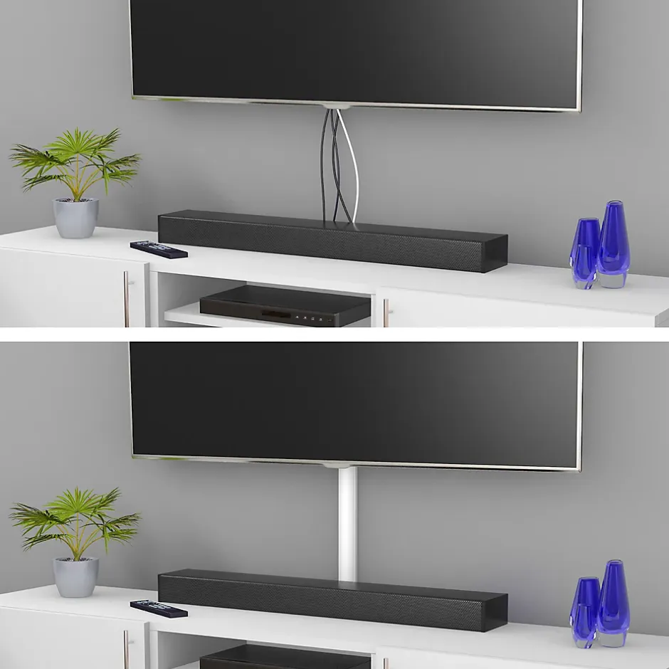 Kit moulure semi-circulaire 50 x 25 mm blanc^D-Line Discount