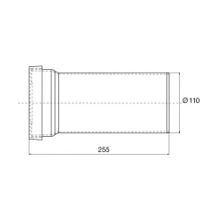 Kit Mur Echappement 90Mm Avec Manche- Best