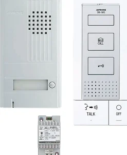 Kit portier audio 2 fils intégral mains libres Blanc - - 118712^Aiphone Sale