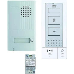 Kit portier audio 2 fils intégral mains libres Blanc - - 118712^Aiphone Sale