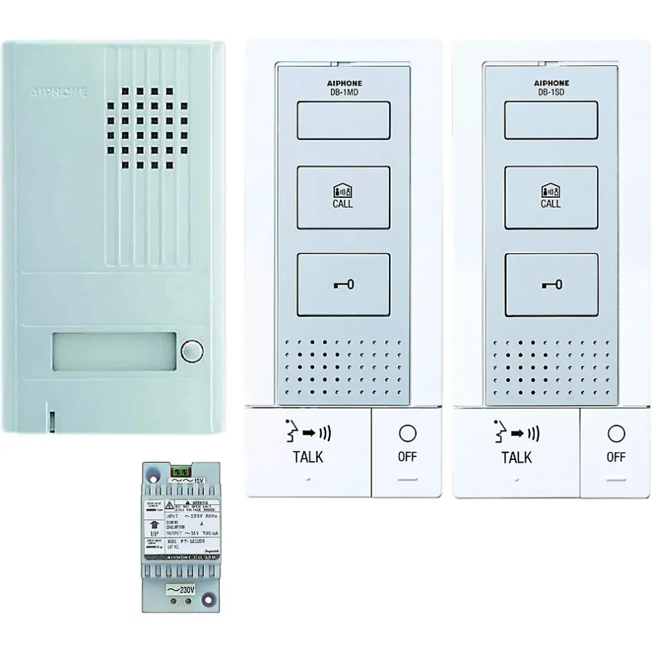 Kit Portier Audio Mains Libres 2 Fils Intégral-Aiphone Sale