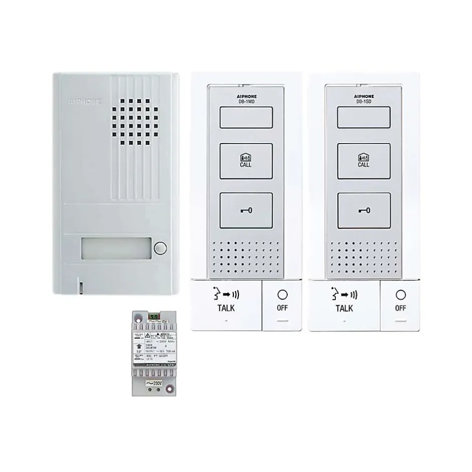 Kit Portier Audio Mains Libres 2 Fils Intégral-Aiphone Sale