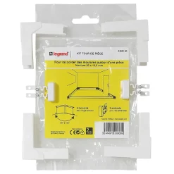 Kit tour de pièce pour moulure 20 x 12,5 mm-Legrand Outlet