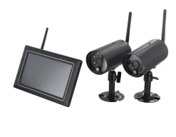 Kit vidéosurveillance intérieur et extérieur - 2 caméras 1080P - 4 canaux - 2 To^Chacon Clearance