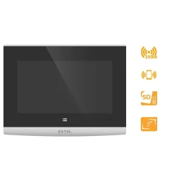 Kit Visiophone connecté et sans fil Wave 2 + 1 batterie supplémentaire --Extel Best