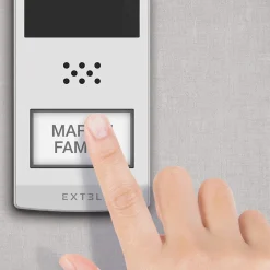 Kit Visiophone connecté et sans fil Wave 2 + 1 batterie supplémentaire --Extel Best