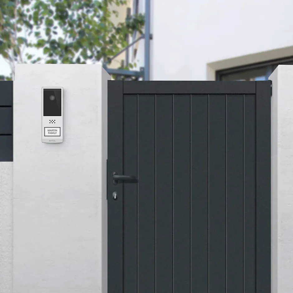 Kit Visiophone connecté et sans fil Wave 2 + 1 batterie supplémentaire --Extel Best