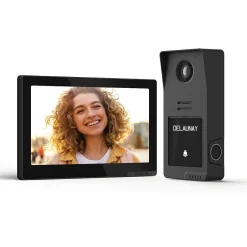 Kit visiophone filaire connecté Digital Connect + coque graphite-Extel Online