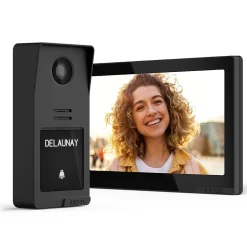 Kit visiophone filaire connecté Digital Connect + coque graphite-Extel Online