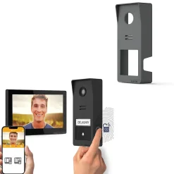Kit visiophone sans fil connecté Wave 3 + coque graphite^Extel Best