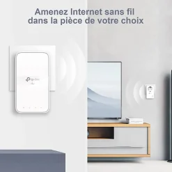 Kit 2x CPL AV1000 Gigabit WiFi AC1200 avec prise gigogne^TP-Link Discount