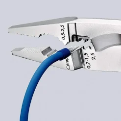 Knipex 13 82 200 Pince multifonction 200 mm, dénudage jusqu'à 50 mm², 0 AWG^D44 Outlet