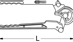 - 122.0014 - Pince à cintrer ALU, diamètre 14 mm-Ks Tools Best