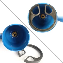 Lampe a souder à gaz Coque Acier piezo cartouches gaz 190g-Kemper Discount