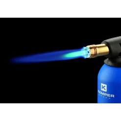 Lampe a souder Coque Acier Allumage piezo + 6 Cartouches de gaz 190gr STOP GAZ Perçables^Kemper Clearance