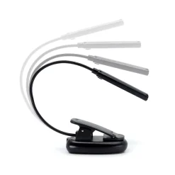 Lampe de lecture rechargeable à LED et avec pince - - 330310^Easymate Online
