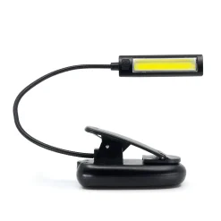 Lampe de lecture rechargeable à LED et avec pince - - 330310^Easymate Online