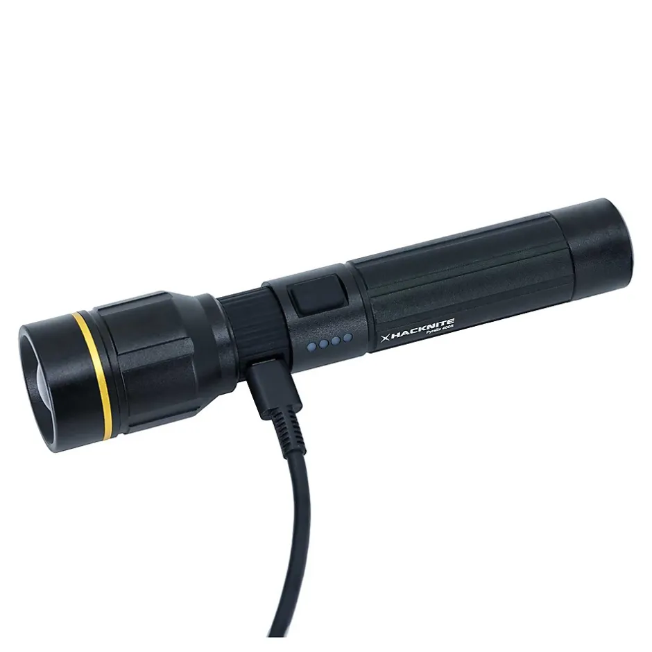 Lampe de Poche LED Rechargeable PYRALIS 400R - 400 lumens-Hacknite Best