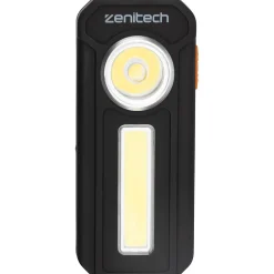 Lampe de poche LED/COB - 300lm - avec piles --Zenitech Best